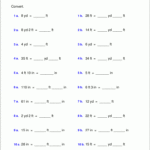 Grade 5 Math Worksheets Convert Metric Lengths With Decimals K5