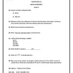 Grade 6 Worksheets Decimal By Decimal Multiplication 1 3 Digits K5