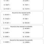 Grade 6 Worksheets Decimal By Decimal Multiplication 1 4 Digits K5