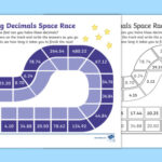 Halving Decimals With 2 Decimal Places Race Activity Doubling