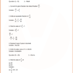 Important Questions For CBSE Class 7 Maths Chapter 2 Fractions And