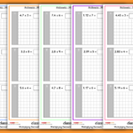 KS2 Arithmetic Multiplying Decimals By 1 Digit Numbers Test Practice