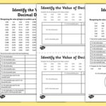 KS2 Decimal Place Value Worksheets teacher Made