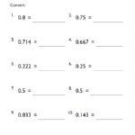 Math Worksheets 4th Grade Ordering Decimals To 2dp Decimal Place