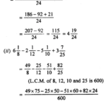 ML Aggarwal Class 7 Solutions For ICSE Maths Chapter 2 Fractions And