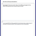 Multi Step Decimal Word Problems Math Worksheets SplashLearn