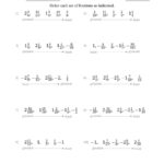 Multiplying And Dividing Positive Negative Fractions Db excel