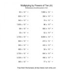 Multiplying By Powers Of 10 Worksheets 99Worksheets