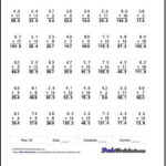 Multiplying Decimals By 10 100 And 1000 Worksheet Db excel