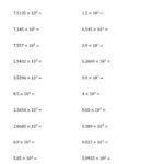 Multiplying Decimals By Positive Powers Of Ten Exponent Form A