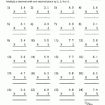 Multiplying Decimals Test 5Th Grade