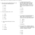 Multiplying Decimals Word Problems Worksheet With Answer Key Download