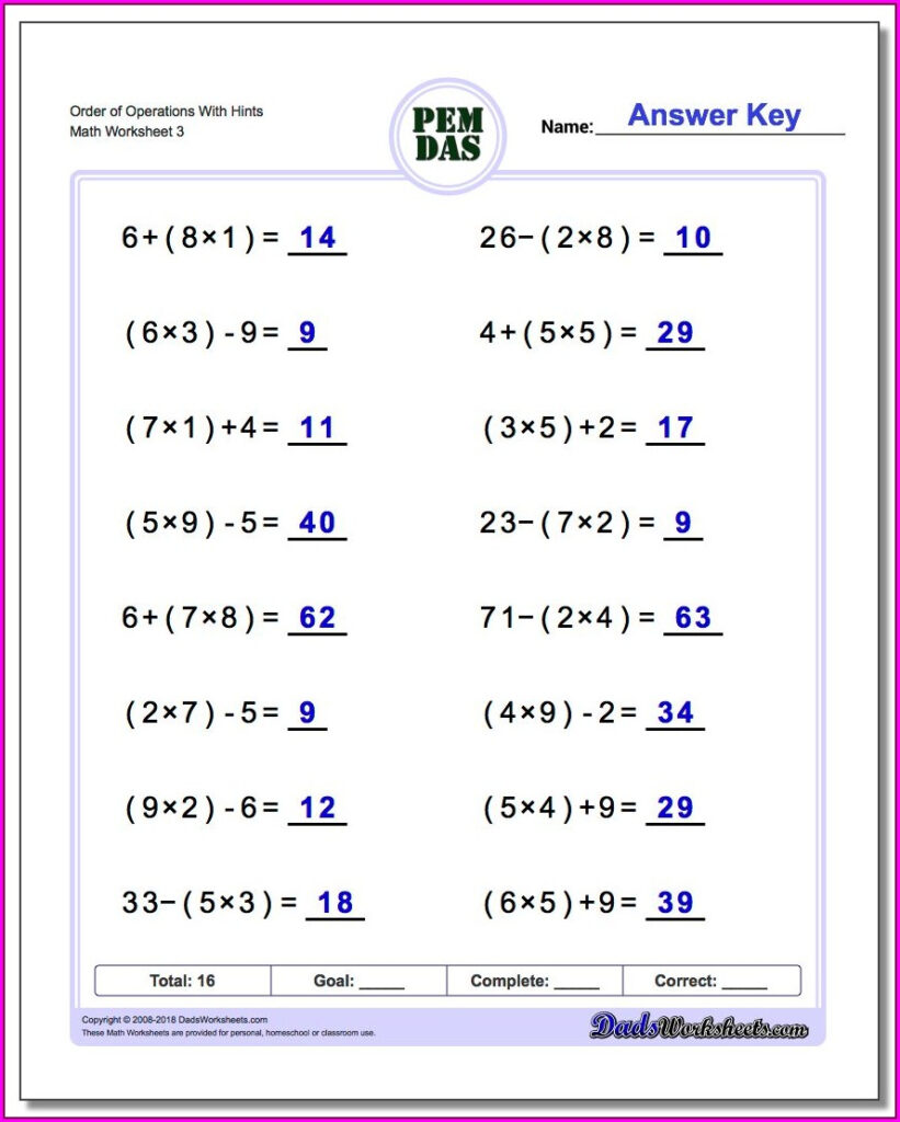  Operations With Integers Worksheet Kuta Free Download Qstion co