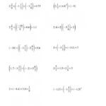 Order Of Operations Fractions Worksheets 99Worksheets