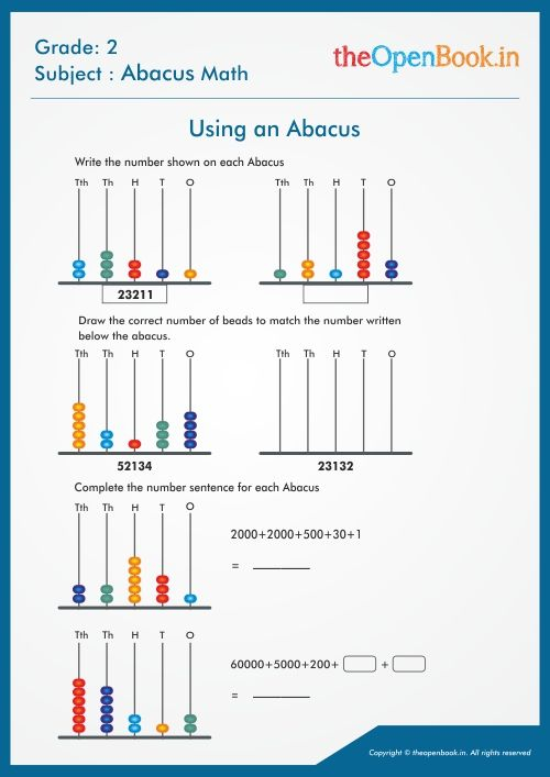  Place Value Abacus Worksheet Free Download Goodimg co