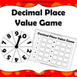 Place Value Of Decimal Numbers Activity Maths Worksheets Decimal