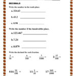 Place Value Of Decimals