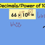 Power Of 10 And Decimal Work YouTube