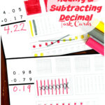 Practice Adding And Subtracting Decimals Using Base Ten Blocks With 20