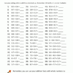 Printable Math Worksheets 4Th 5Th Grade Printable Worksheets