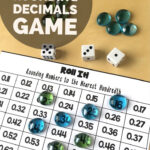 Roll It Rounding Game Games 4 Gains Decimal Math Games Rounding