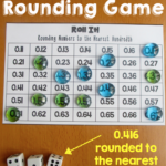 Roll It Rounding Game Games 4 Gains Math Games Learning Math