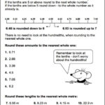 Rounding Decimals Maths Worksheet Free Worksheets Samples