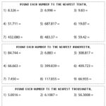 Rounding Decimals Worksheets Math Monks