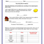 Rounding Off Numbers Worksheet For Grade 2 Worksheet Resume Rounding