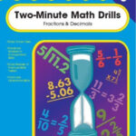 Two Minute Math Drills Fractions Decimals Grades 5 And Up By Leah