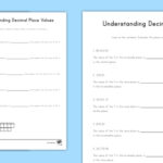 Understanding Decimal Place Value Worksheet