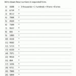 Writing Decimals In Expanded Form Worksheets